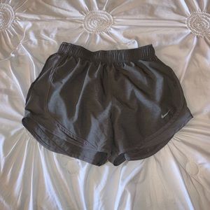 Grey Nike Dri-Fit Shorts Size Small (like new)